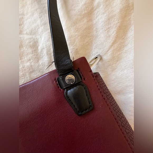 Rag & Bone Burgundy Crossbody Bag with authentication cards and dust bag - Picture 9 of 10